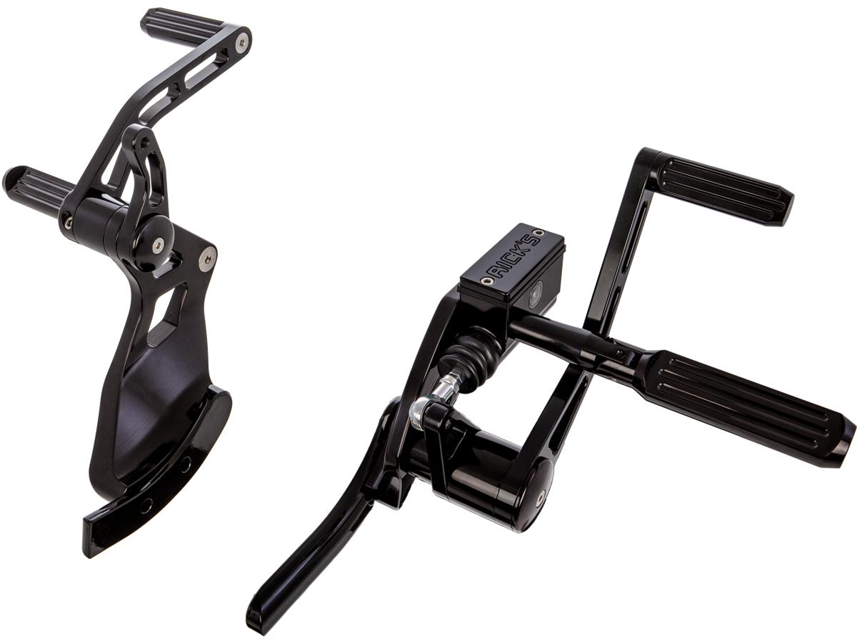 Kit de commande avancer - Noir - Softail M8