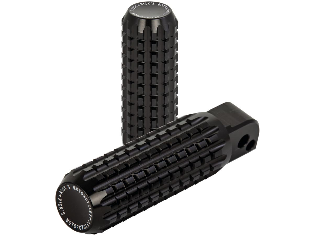 Cale pied passager Rick's AK 4.7 - Noir - Softail M8