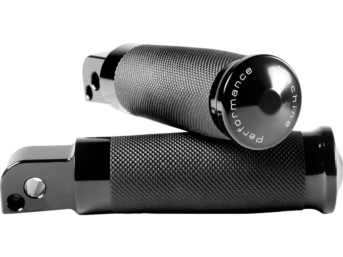 Cale pied passager Performance Machine Contour - Noir - Softail M8