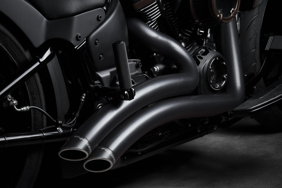 Echappement Freedom Performance  Sharp Curve Radius - Noir - Softail M8