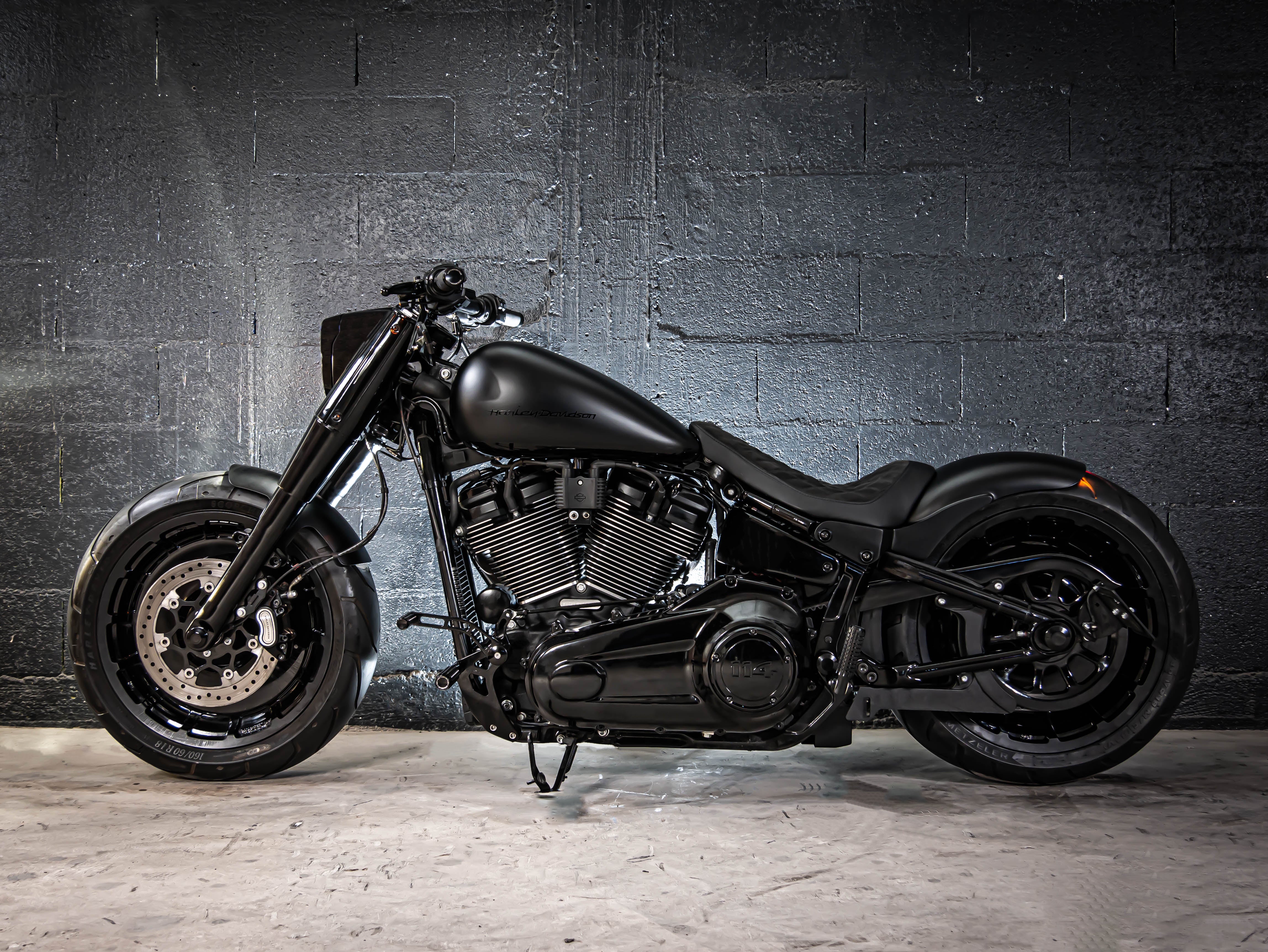 Kit de commande avancer - Noir - Softail M8