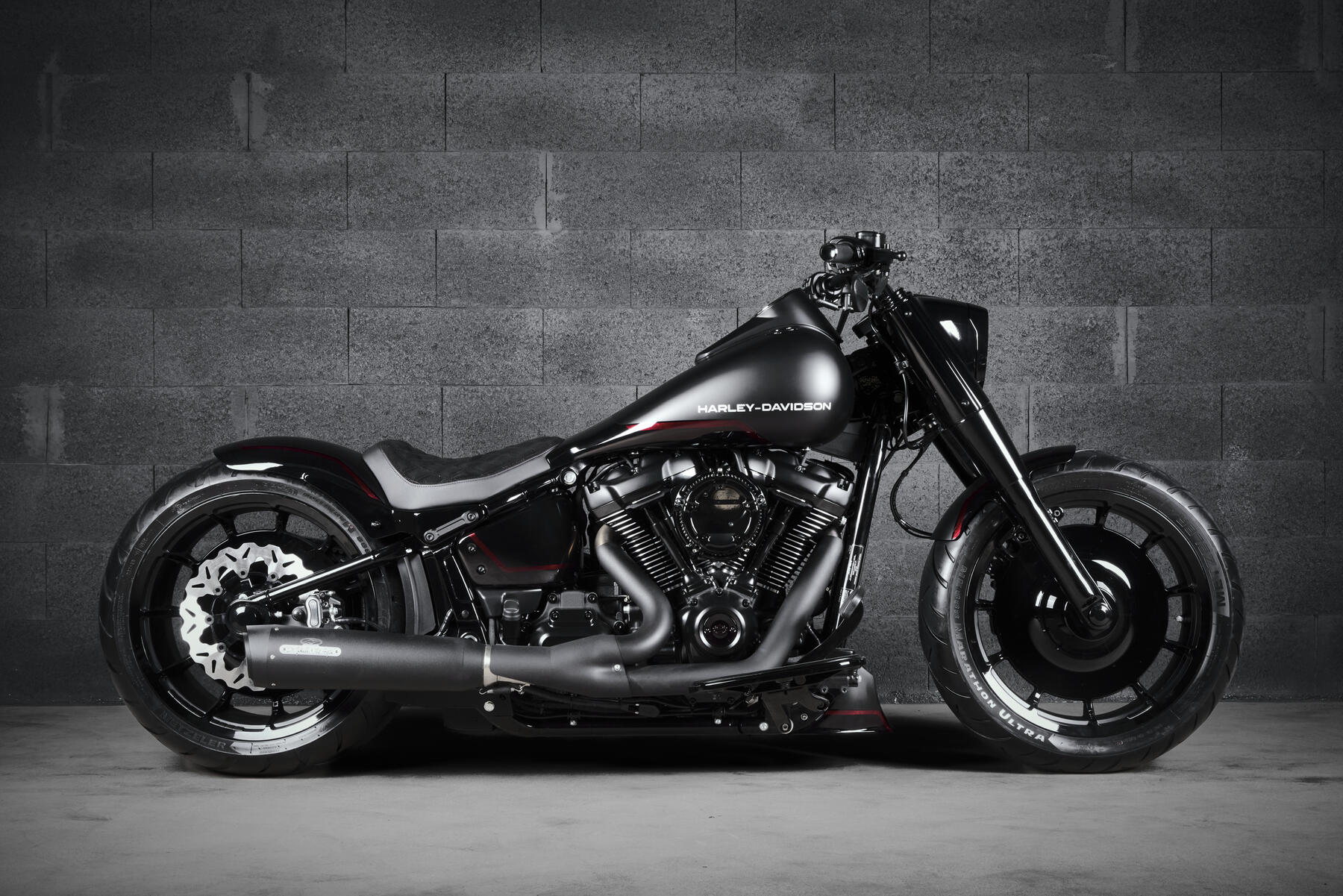 FAT BOY Dark Burgundy