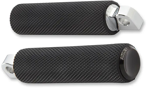 Cale pieds Arlen Ness Knurled - Noir