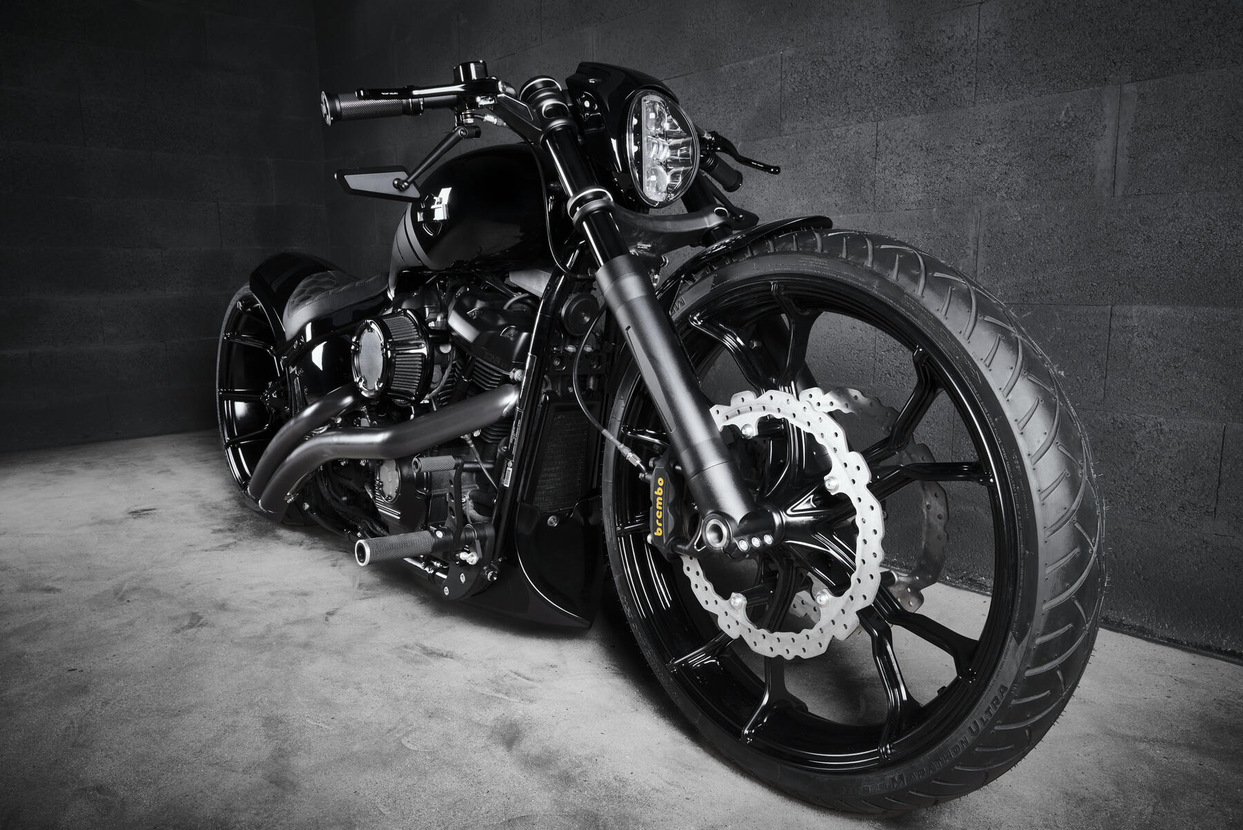 Kit de commandes avancées ThunderBike -Noir - Softail M8