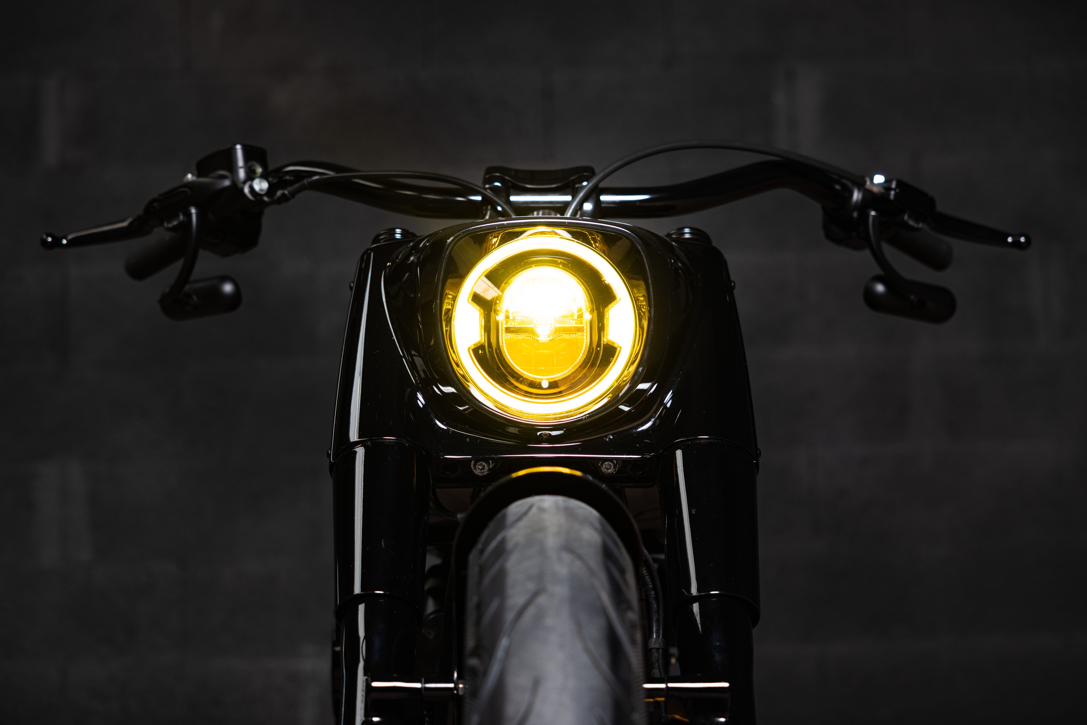 Rétroviseurs Arlen Ness Mini-Oval Gauche - Noir