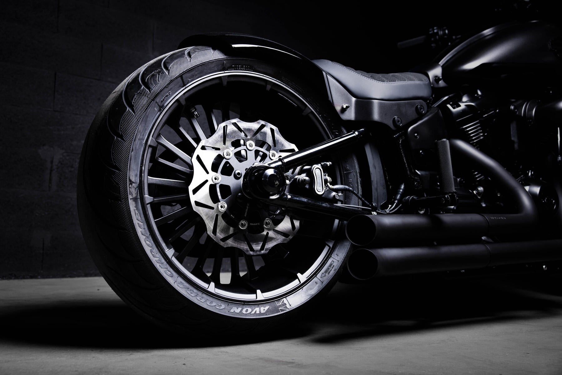 Cache axe de roue arrière - Noir - Sofatil